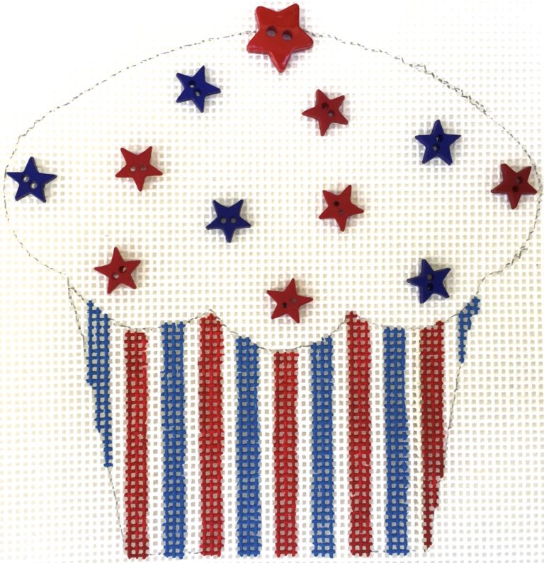 Cupcake Patriotic Stars HB236