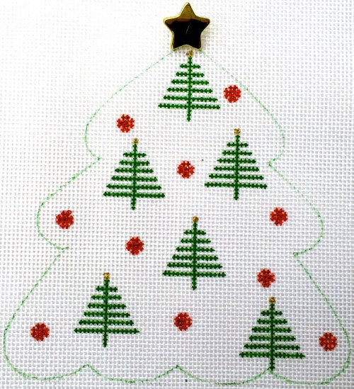 Christmas Tree Mini Trees with Stitchguide HB140