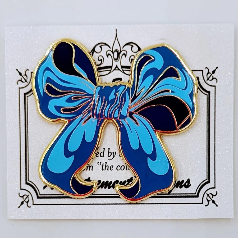 Blue Bow Needle Minder
