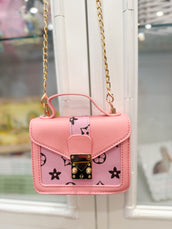 Pink Pouchette Crossbody Bag