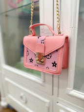 Pink Pouchette Crossbody Bag