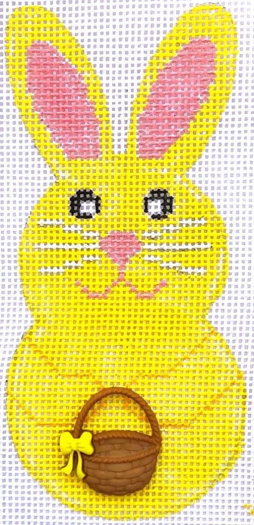 Bunny Smiles Yellow with Stitchguide HB334