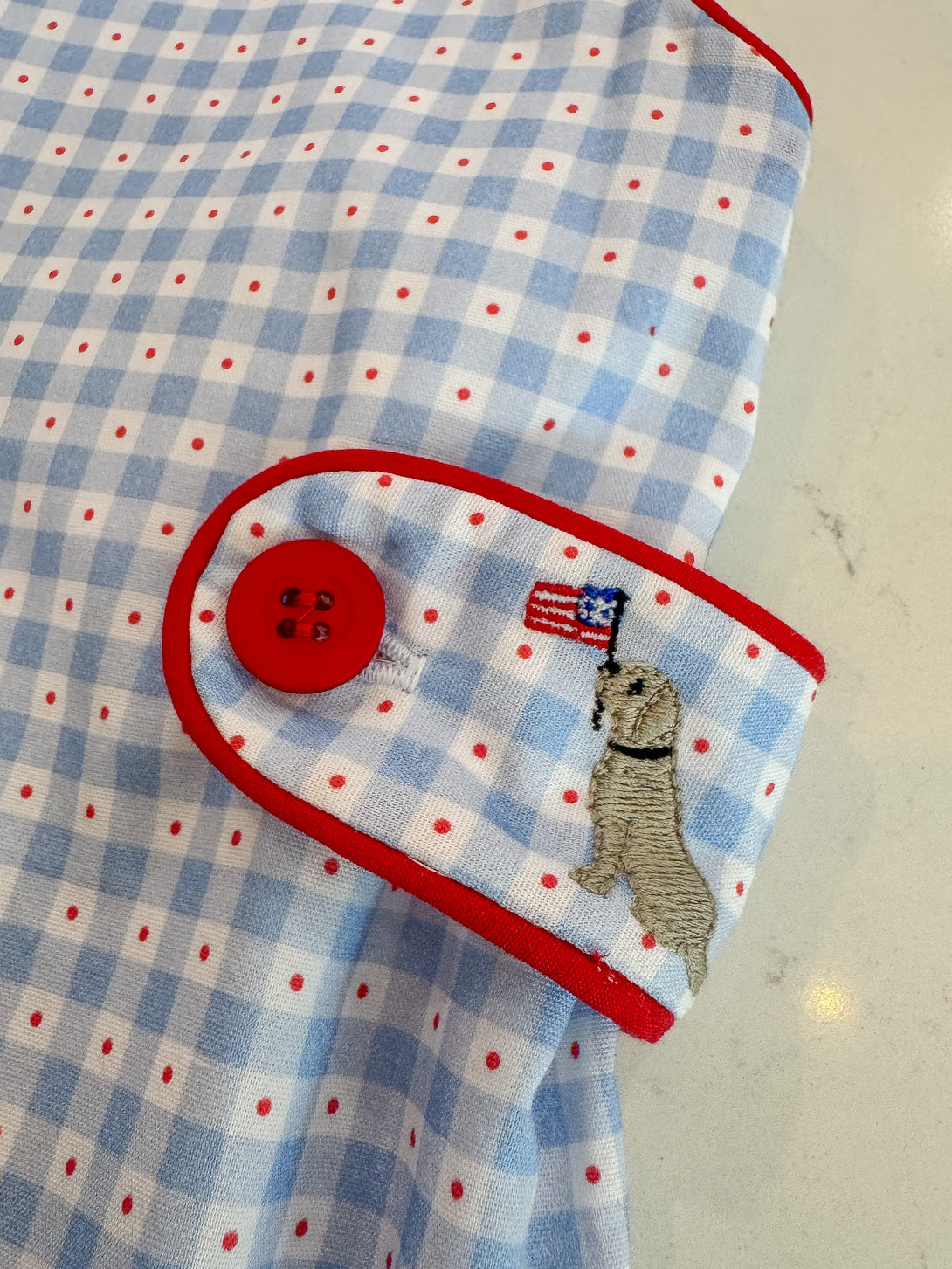 Tab Shep Shortall - Patriotic Plaid