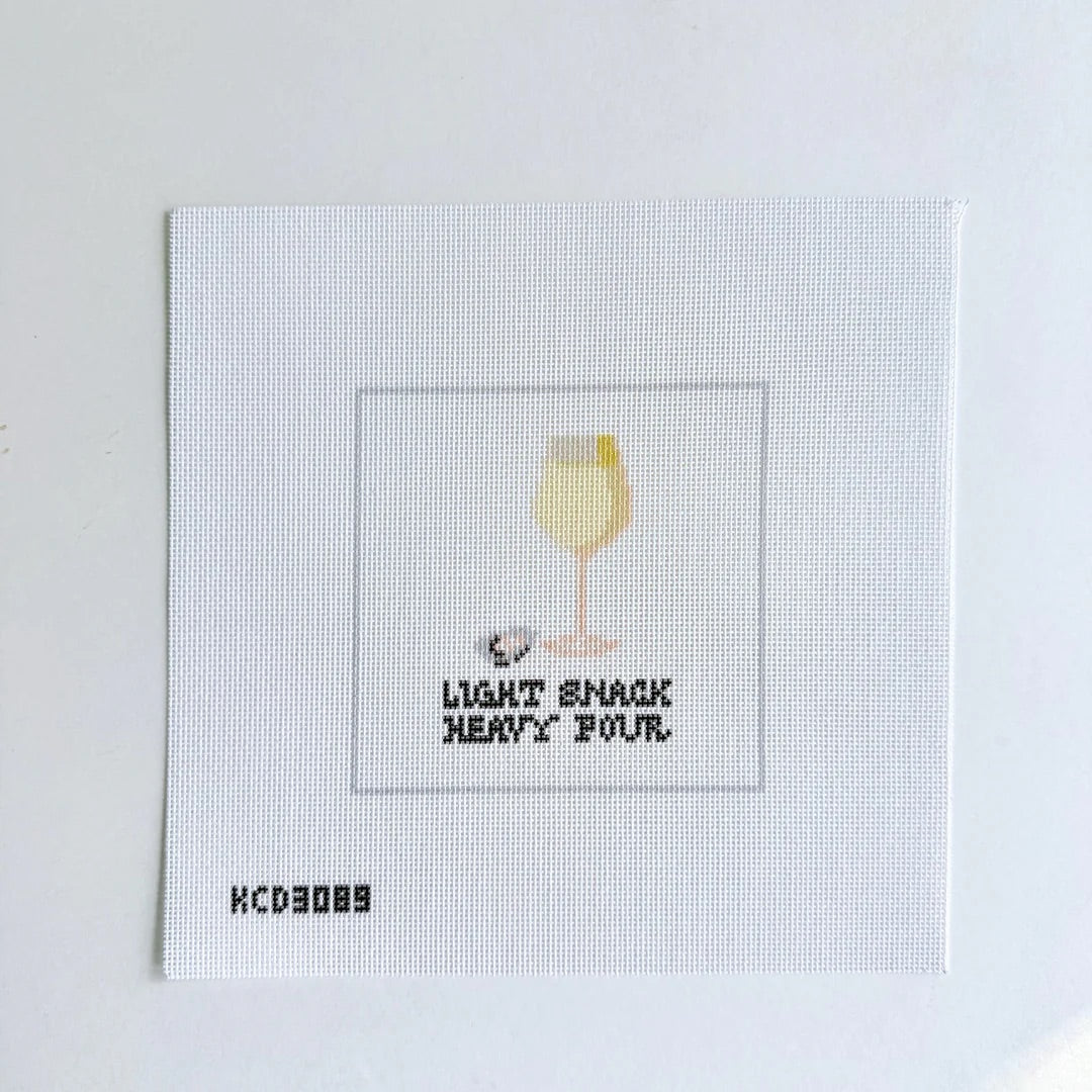 Light Snack Heavy Pour Printed Canvas