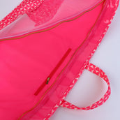 Scroll Bar Project Bag - Pink Punch