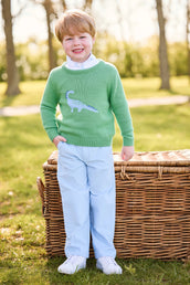Banded Pant - Light Blue Corduroy
