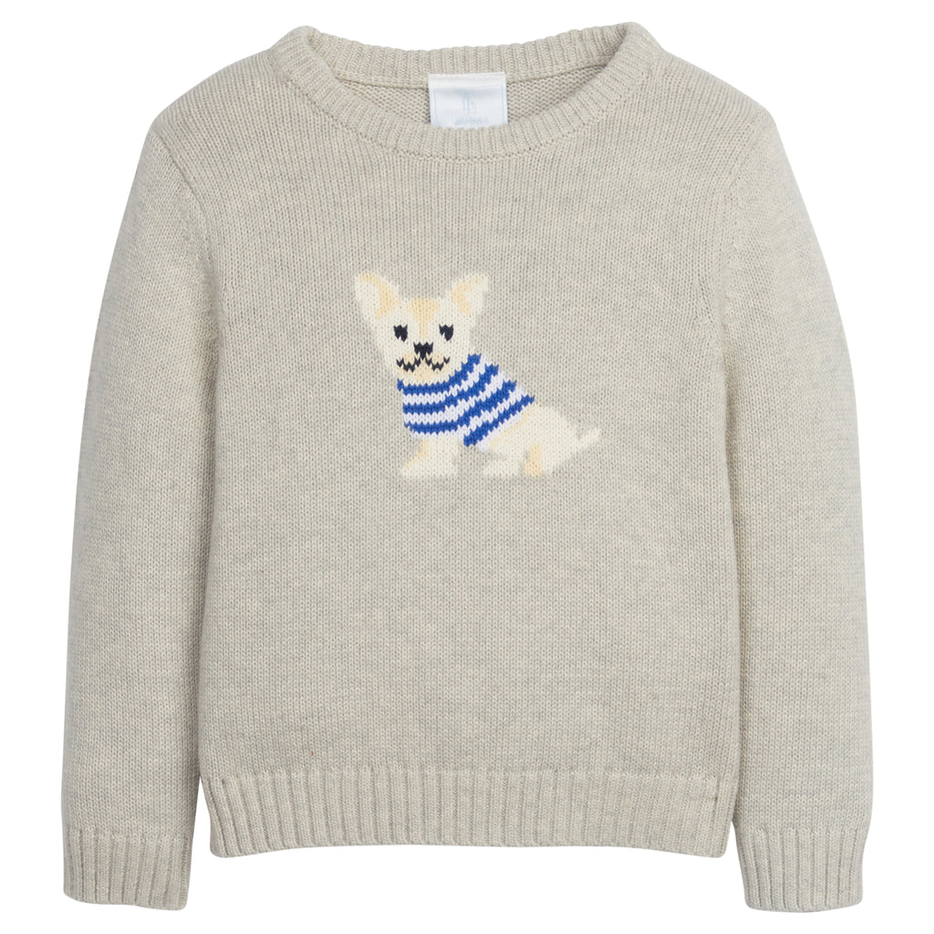 Intarsia Sweater Boy Frenchie PRE-ORDER