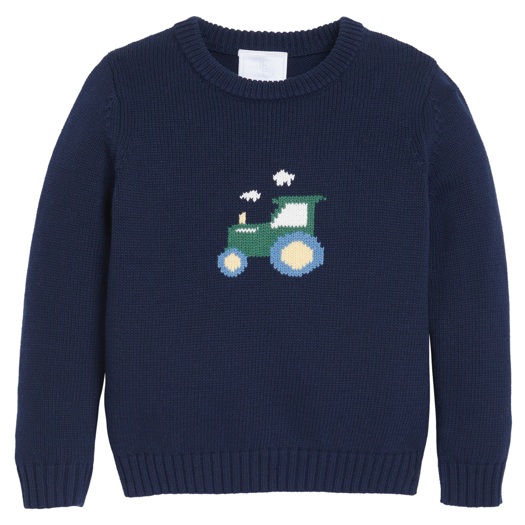 Intarsia Sweater Tractor PRE-ORDER