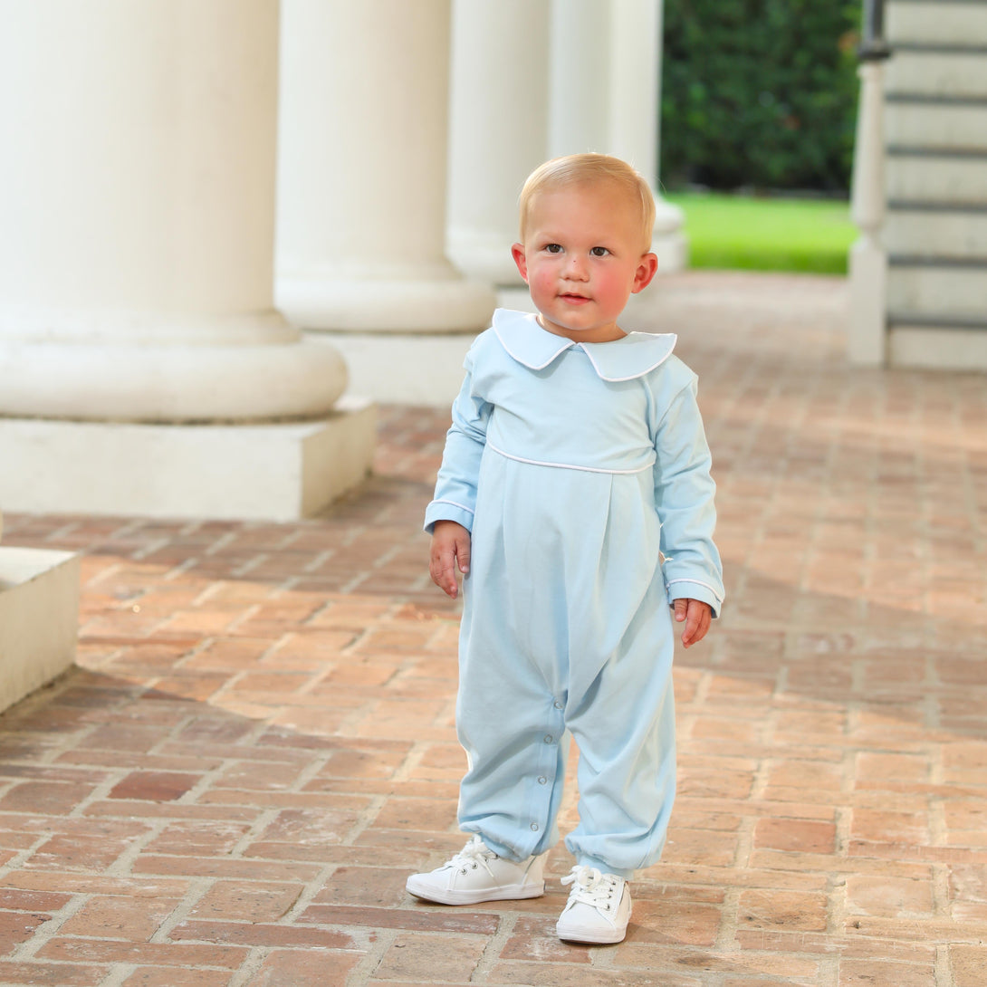 Joseph Romper Light Blue
