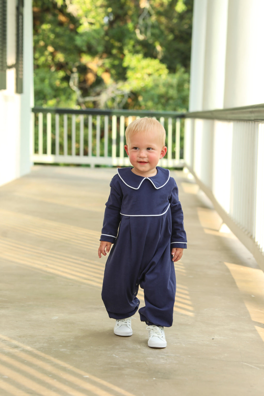 Joseph Romper Navy