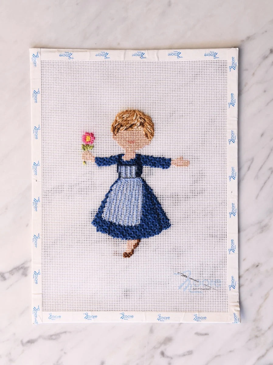 The Hills Are Alive Needlepoint Canvas