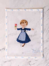 The Hills Are Alive Needlepoint Canvas