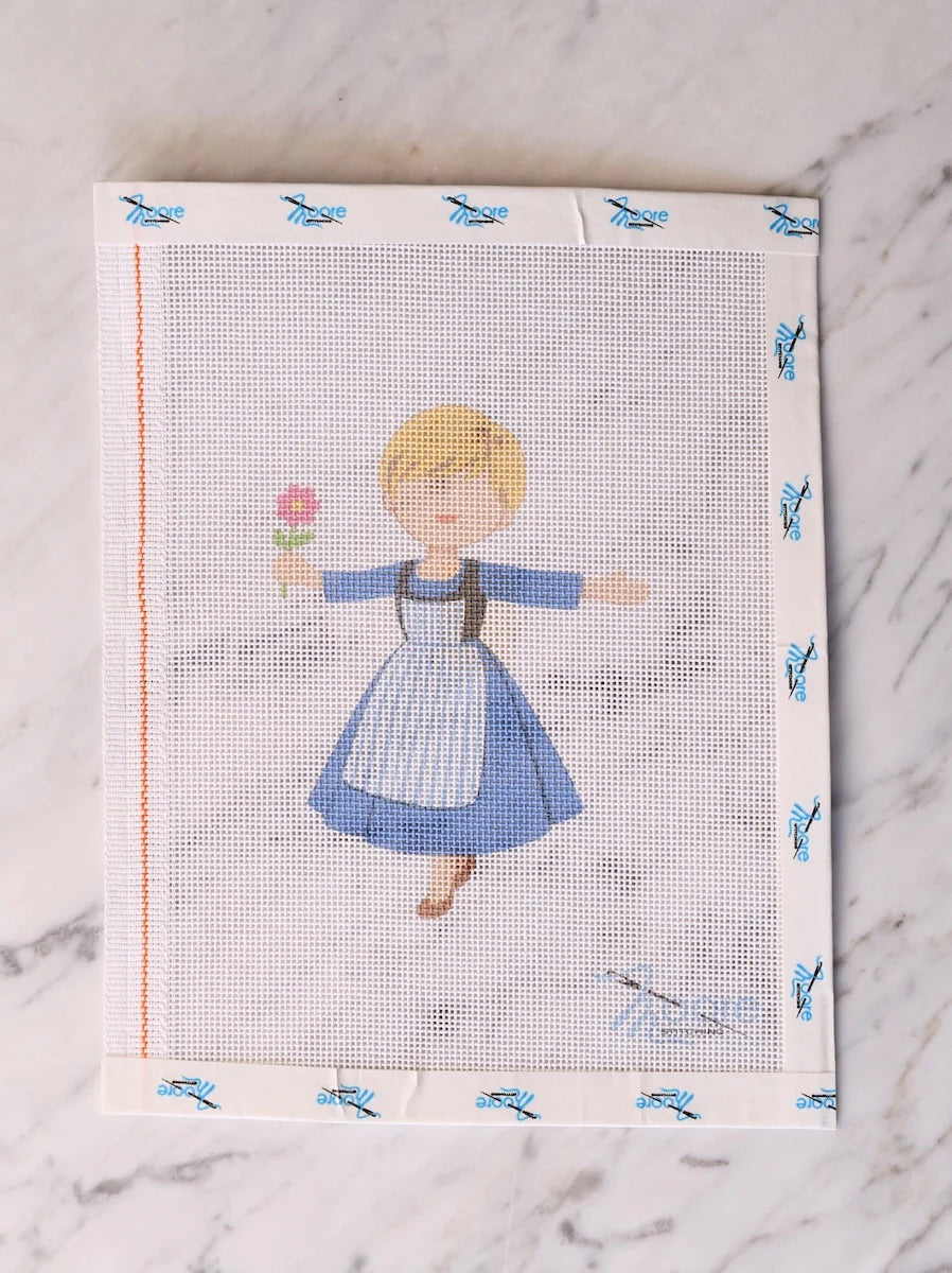 The Hills Are Alive Needlepoint Canvas