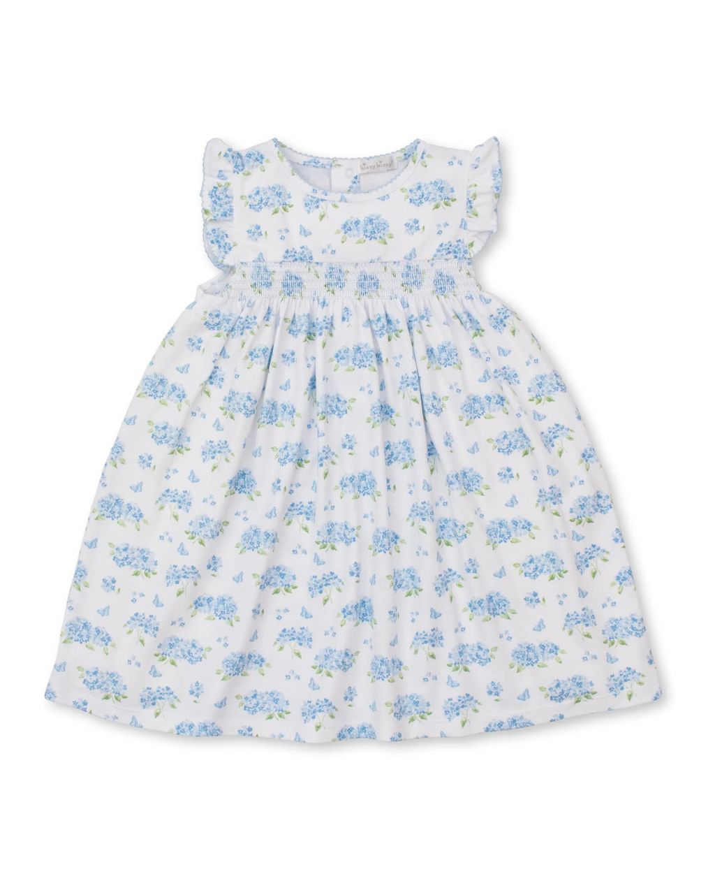 Heavenly Hydrangeas Blue Toddler Dress