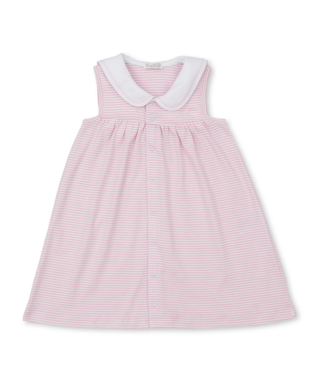 Saturday Regatta Pink Stripe Toddler Dress