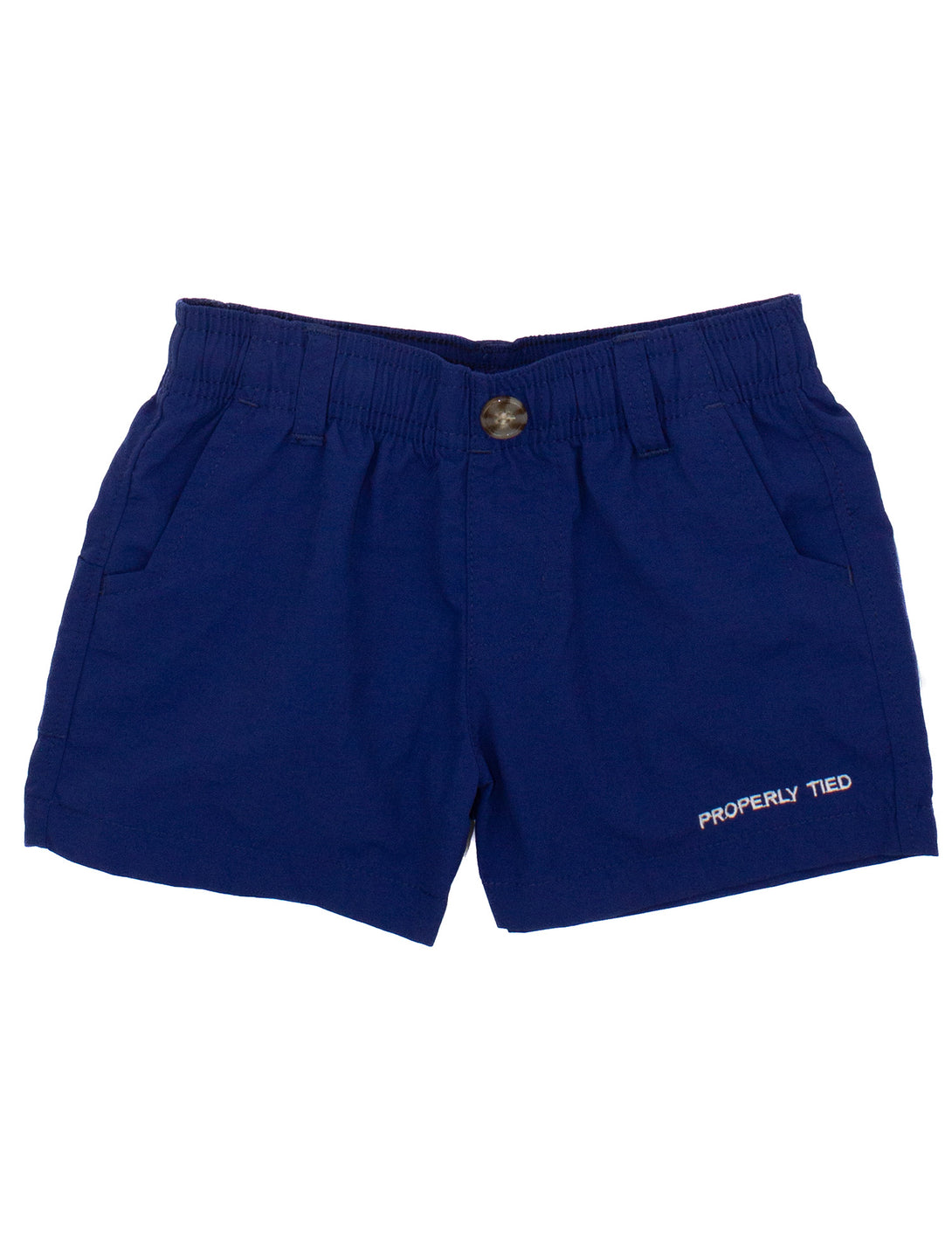 Boys Mallard Short in Marine Navy
