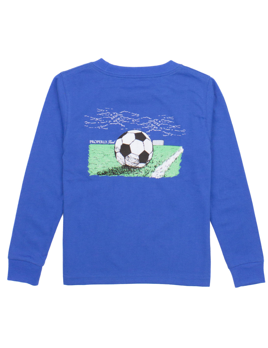 Boys Soccer Long Sleeve Bay Blue