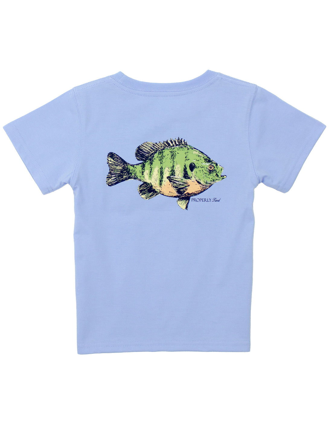 Boys Blue Gill Short Sleeve Light Blue