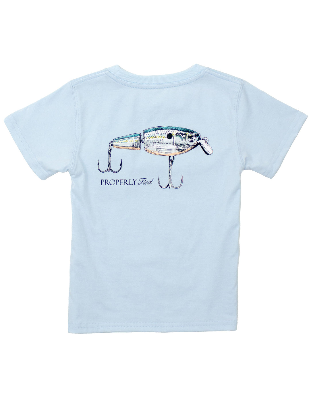 Boys Swimbait Short Sleeve Periwinkle