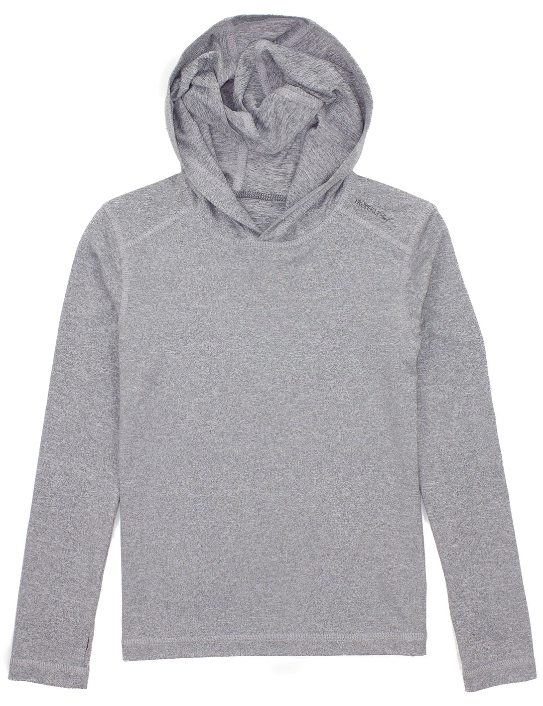 Boys Finn Hoodie in Heather Grey