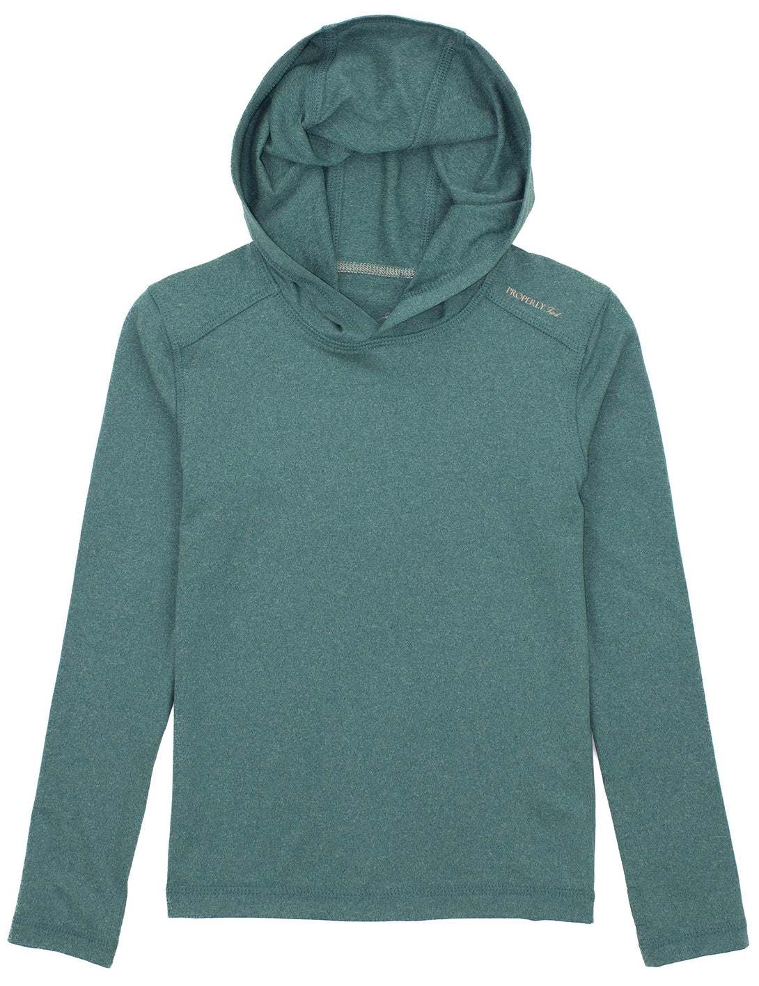 Boys Finn Hoodie in Hunter Heather