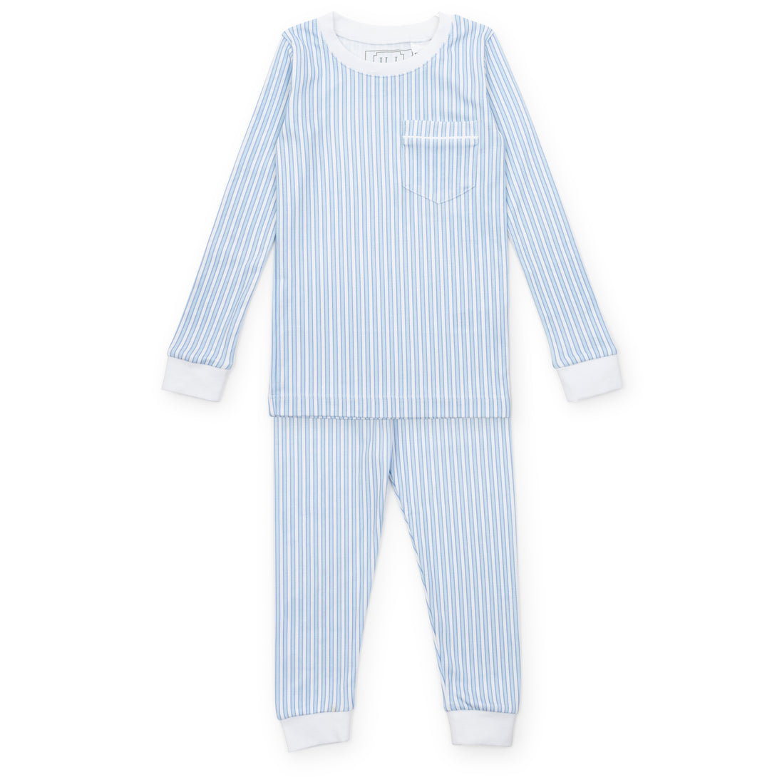 Bradford Pajama Set Classic Stripe Blue PRE-ORDER