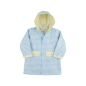 Liquid Sunshine Slicker Boys Buckhead Blue Gingham Lake Worth Yellow Gingham