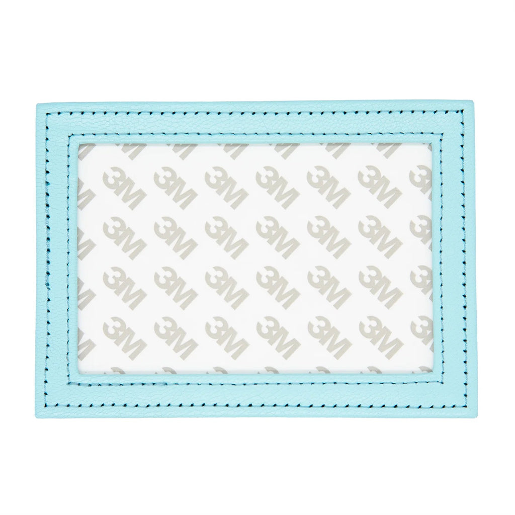 Leather Mini Sign Aqua