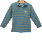 Mallard Embroidery 1/4 Zip Pullover