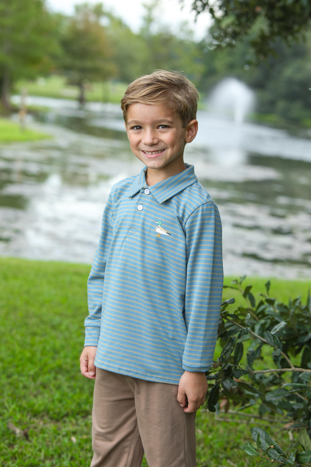 Mallard Embroidered Polo