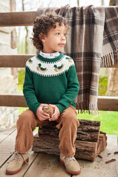 Banded Pant - Chestnut Corduroy