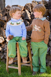 Banded Pant - Watercress Corduroy