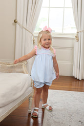 Meredith Bloomer Set in Light Blue Gingham PRE-ORDER