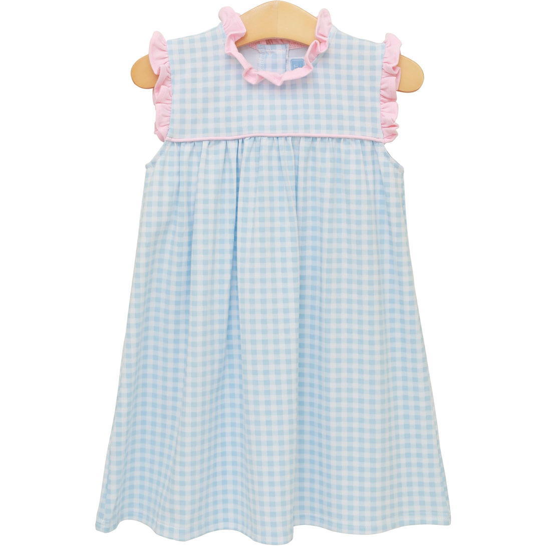 Meredith Dress in Light Blue Gingham PRE-ORDER
