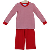 Miller Pants Set Red Stripe