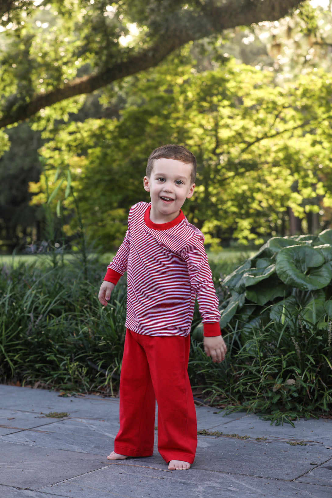 Miller Pants Set Red Stripe