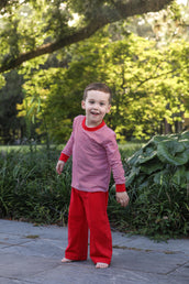 Miller Pants Set Red Stripe