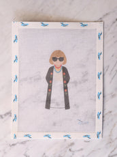 Anna Wintour Needlepoint Canvas