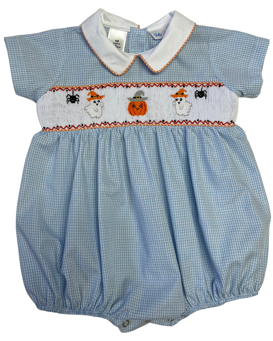 Noah Halloween Smocked Boy Bubble