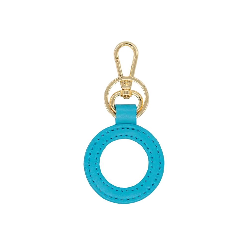 Leather Key Fob - Oasis