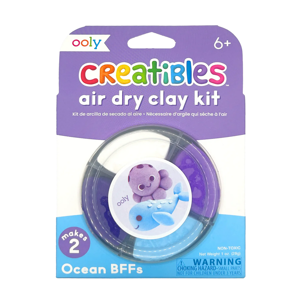 Creatibles Mini Air Dry Clay Kit - Ocean BFFs