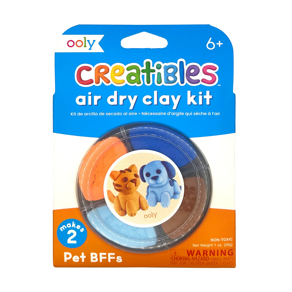 Creatibles Mini Air Dry Clay Kit - Pet BFFs