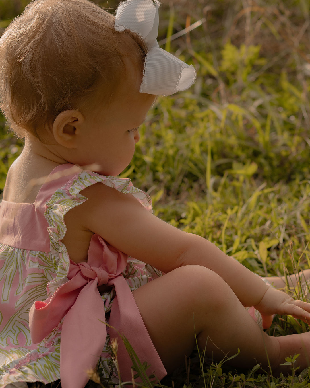 Etta Sunsuit in Palm Beach