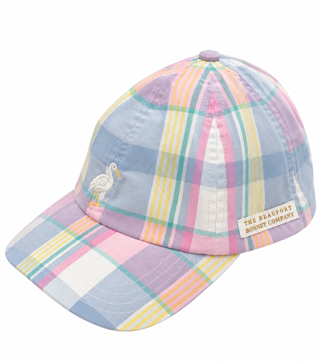 Covington Cap with Stork - Tennis Pro Plaid