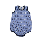 Patton Play Bubble Pima Snug as A Bug Nantucket Navy