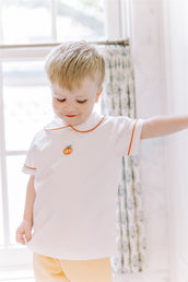 Pembroke Pumpkin Boy Short Set