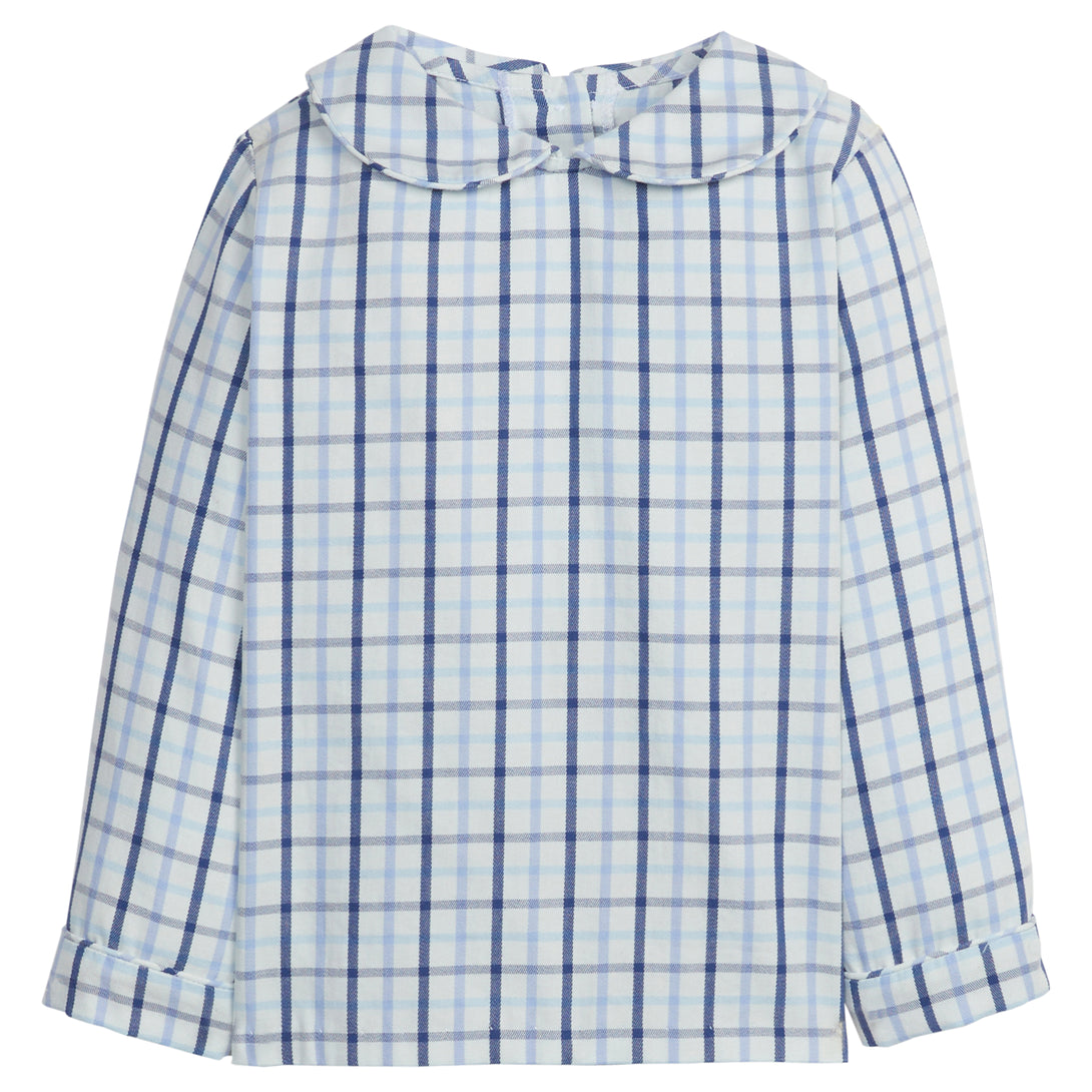 Peter Pan Shirt Blue Ridge Plaid