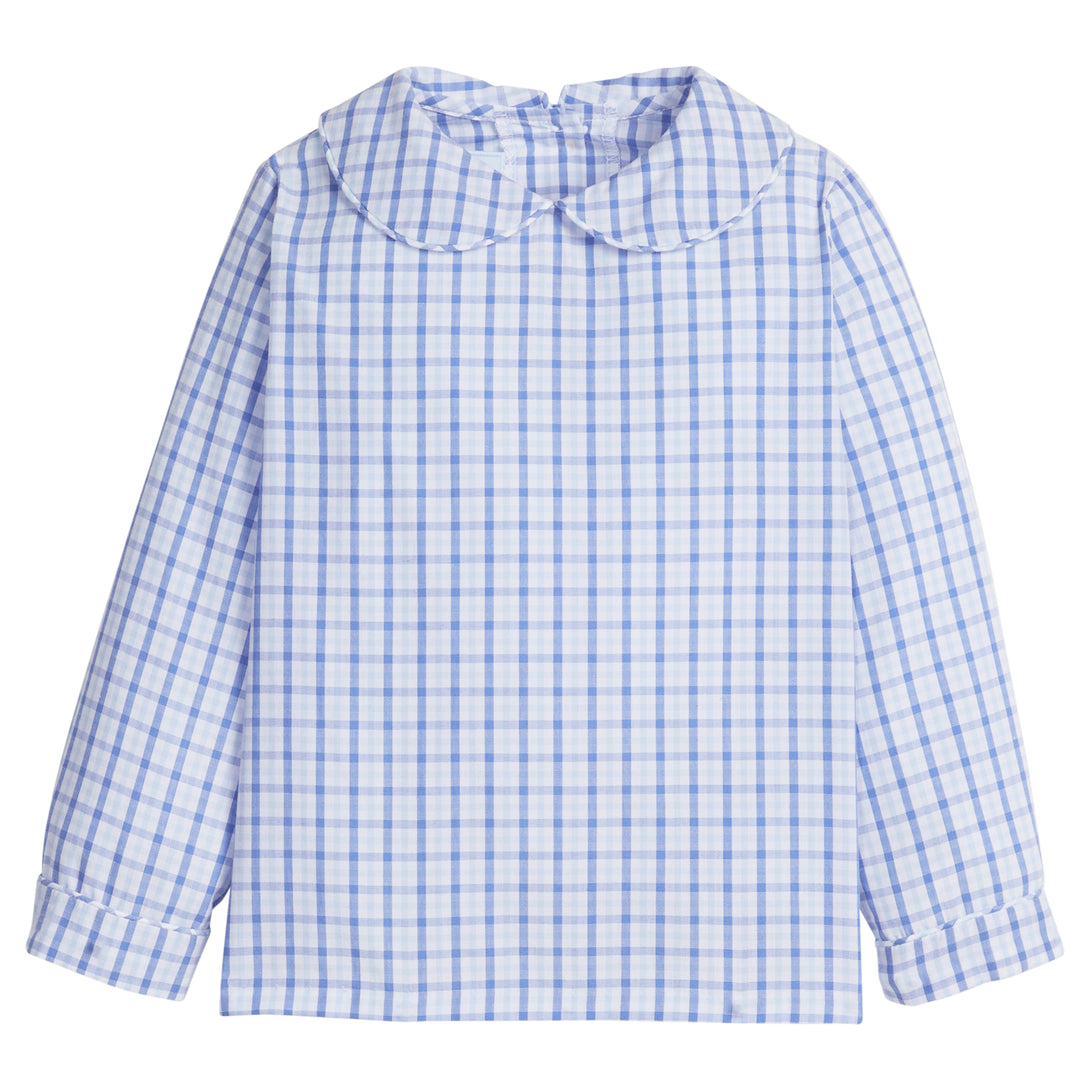 Peter Pan Shirt - Woodberry Plaid