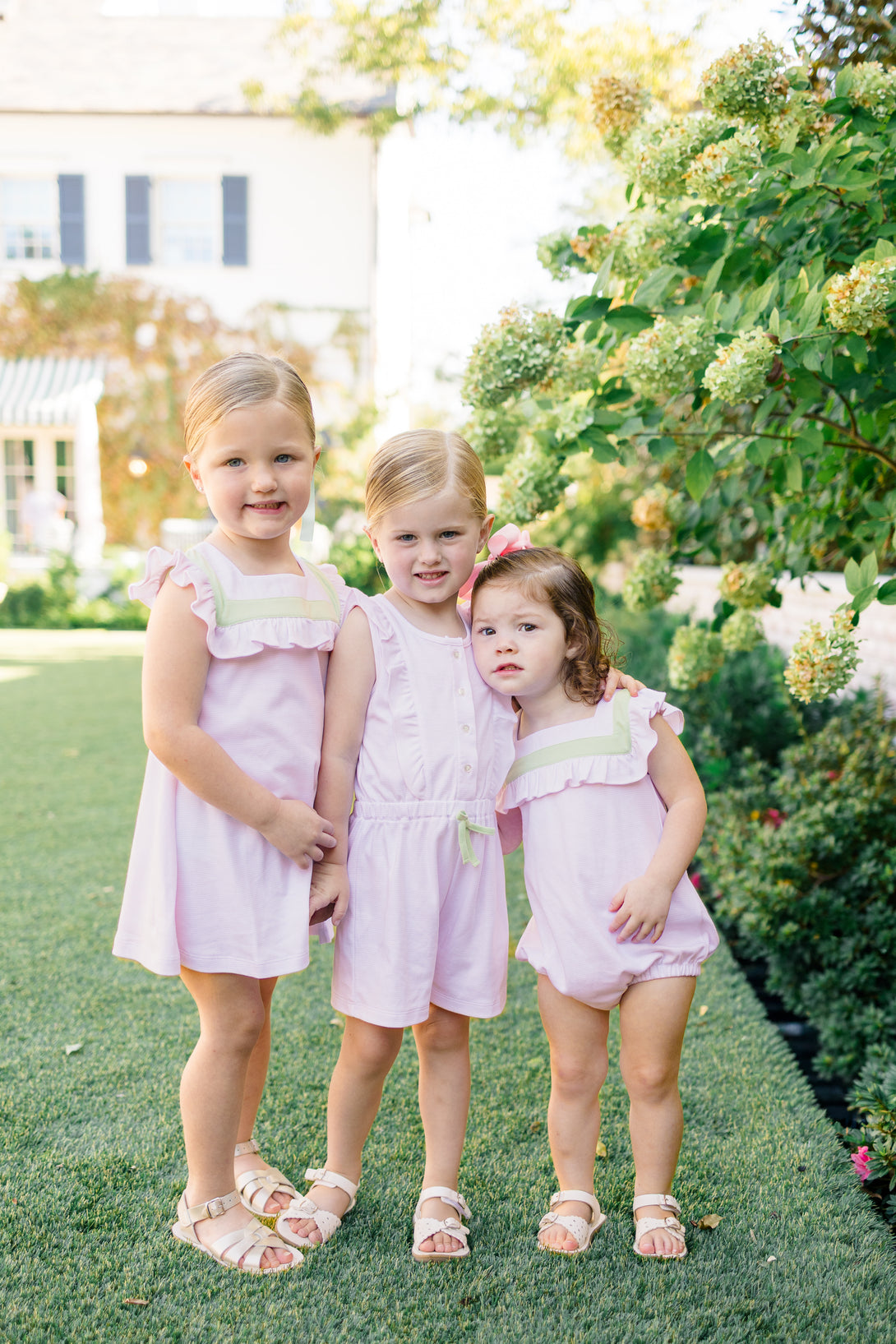 Pink and Green Stripe Bubble PRE-ORDER