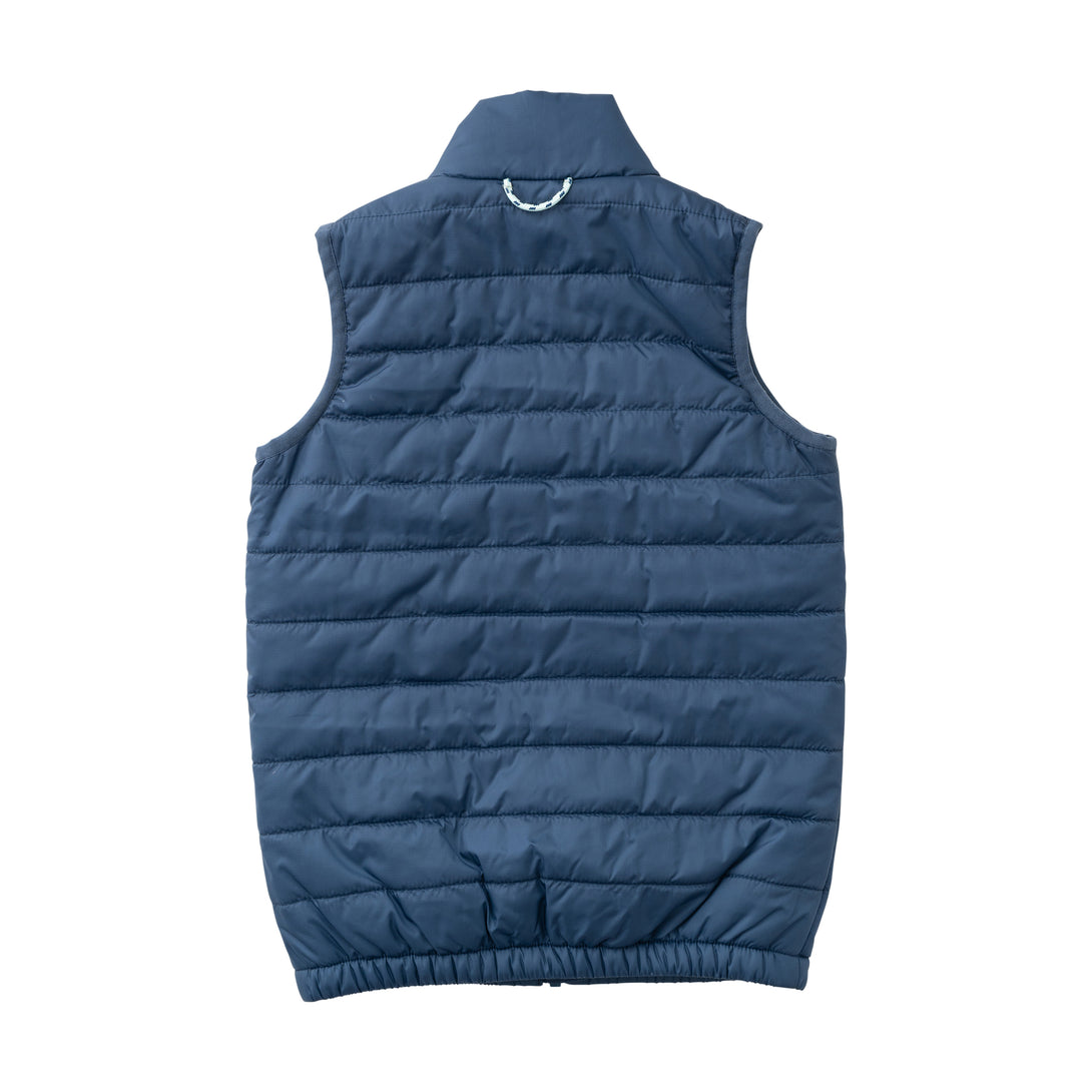 Boys Puffer Vest Dark Denim